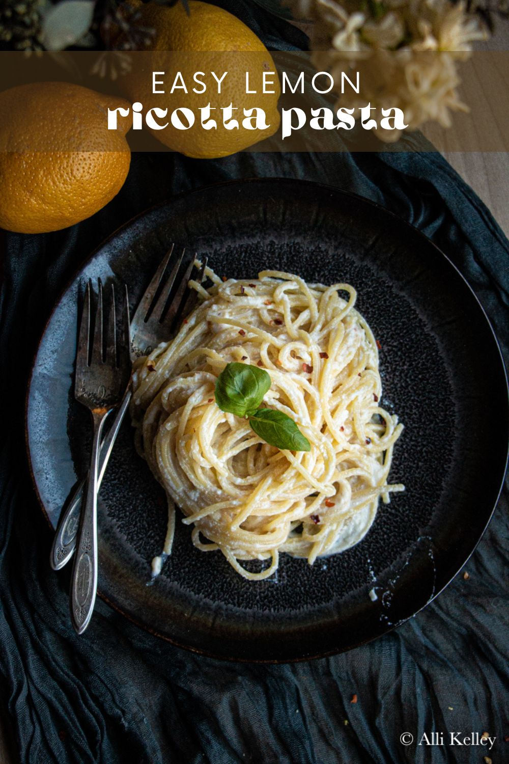 For a quick meal that is simple yet scrumptious - you have to try this lemon ricotta pasta! The sweet, zesty lemon flavor combined with creamy ricotta cheese is a match made in heaven. Plus, this dish is effortless to make and is the best way to spruce up a boring weeknight meal!