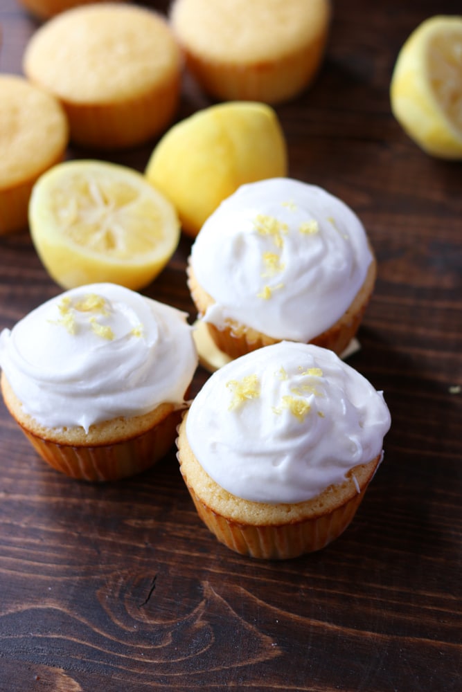 Honey Lemon Cupcakes!