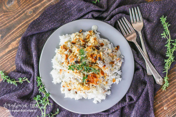 Crock Pot Poppy Seed Chicken: From Scratch - Longbourn Farm