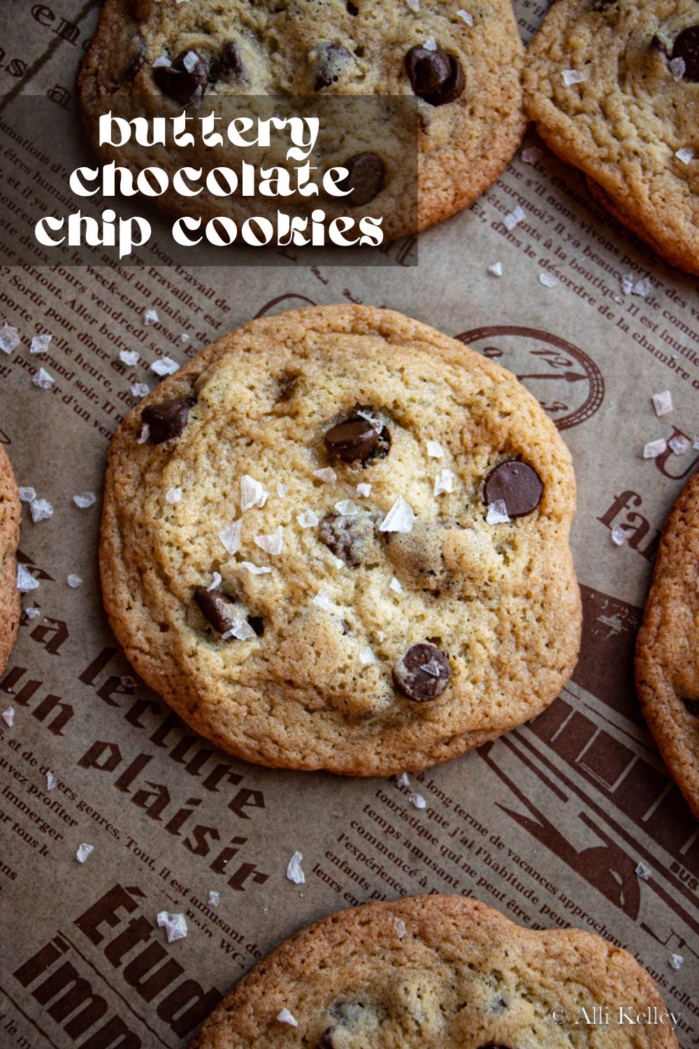 These buttery chocolate chip cookies are something special! Sweet chocolate chips wrapped in a buttery crumb, these cookies will leave your taste buds begging for more! Nothing can compare to that first bite - the subtle crunch and chewy texture of the cookie, full of delicious chocolate chips is truly irresistible.
