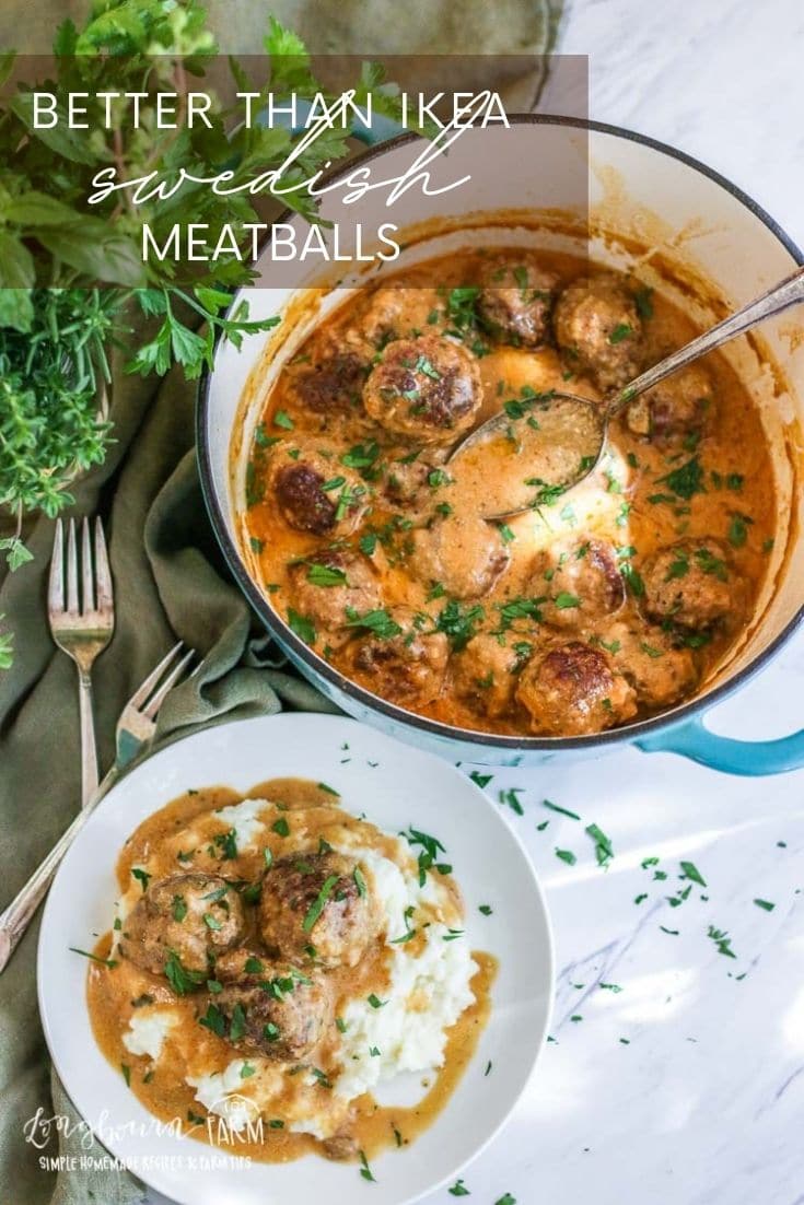 This homemade version of the iconic Ikea Swedish meatballs recipe is a great copycat. Made with a rich and savory cream sauce and packed with flavor, it’s classic comfort food that will become an instant family favorite.