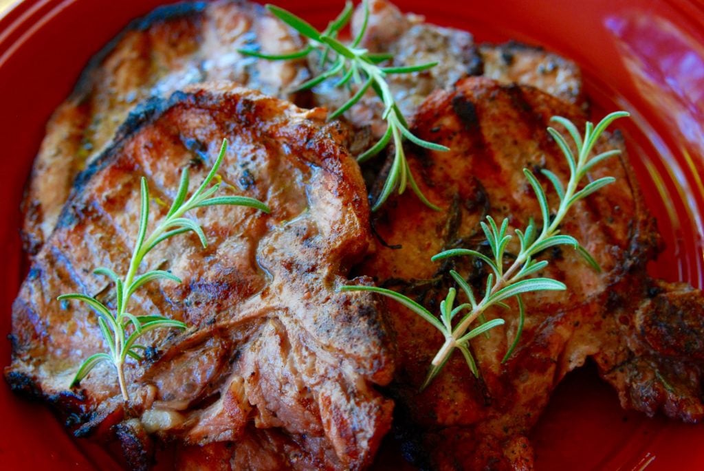 This pork chop marinade for grilling comes together in minutes and is delicious every time. Use it on the grill or on the stovetop, either way, is great!