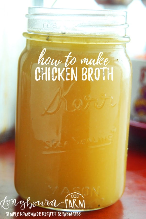 Learning how to make homemade chicken broth is easy! Get the step by step instructions (with pictures!) here. It's a healthy start to your new year! #homemade #fromscratch #homemadebroth #homemadestock #chickenbroth #chickenstock #chickensoup #homeamdesoup