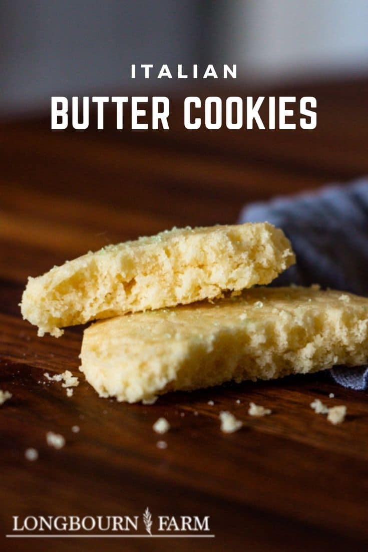 Italian butter cookies are soft, melt-in-your-mouth cookies that go perfectly with all things holiday. Serve up these tasty cookies with your next cookie exchange or at a holiday party and see how fast they become a favorite.