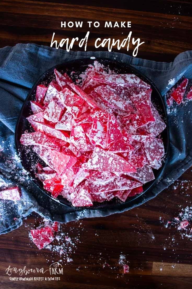 Homemade hard candy isn't hard to make! Follow this easy hard candy recipe and the step-by-step instructions. Changing the flavor is simple and delicious!