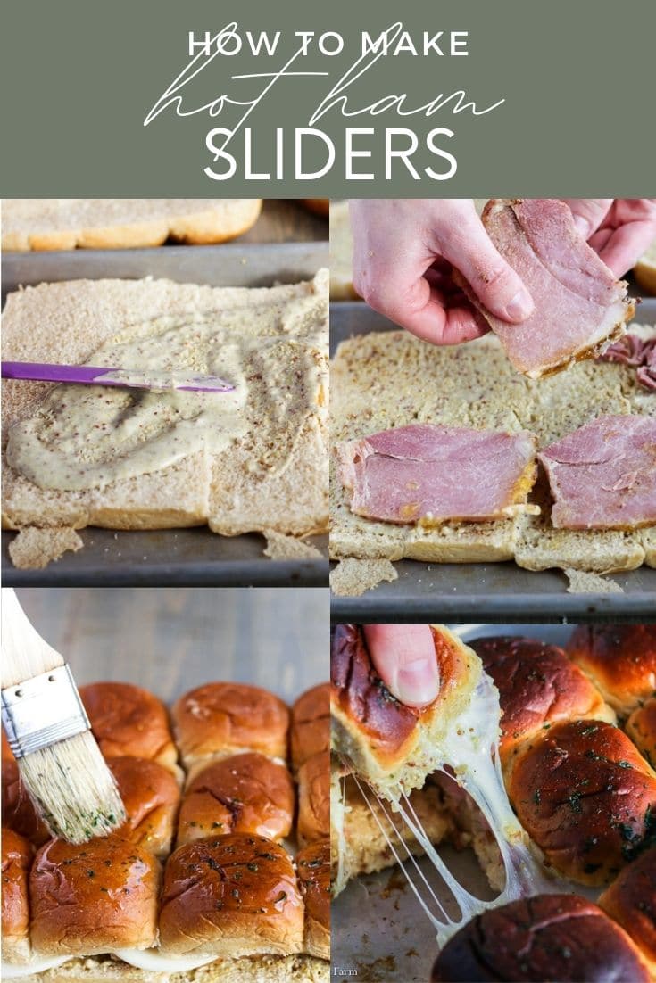 Ham and cheese sliders are a fast and delicious way to get a meal done quick or even a great appetizer for game day or party day. Packed with flavor and ultra cheesy! #ham #cheese #hamandcheese #sliders #quickmeal #easydinner #sandwich #cheesesandwich #hamsandwich #cheeseysliders #hamsliders #hamandcheesesliders #homemade #fromscratch