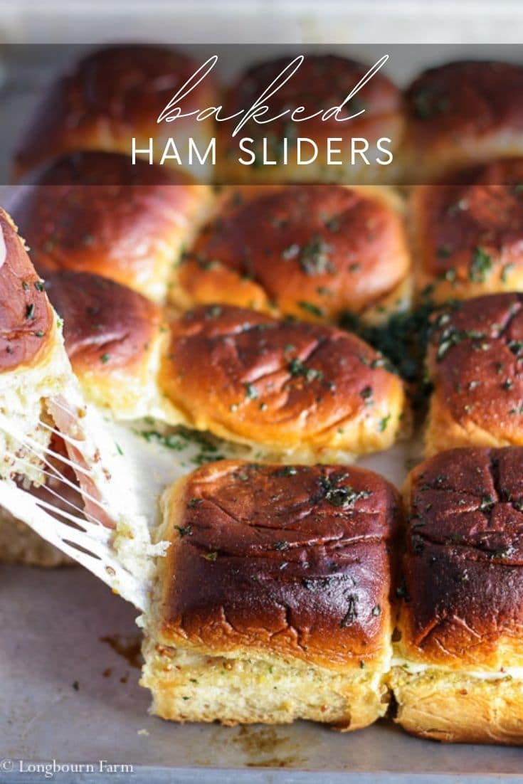 Ham and cheese sliders are a fast and delicious way to get a meal done quick or even a great appetizer for game day or party day. Packed with flavor and ultra cheesy! #ham #cheese #hamandcheese #sliders #quickmeal #easydinner #sandwich #cheesesandwich #hamsandwich #cheeseysliders #hamsliders #hamandcheesesliders #homemade #fromscratch