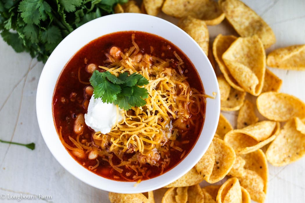 Ground Turkey Chili in the Instant Pot
