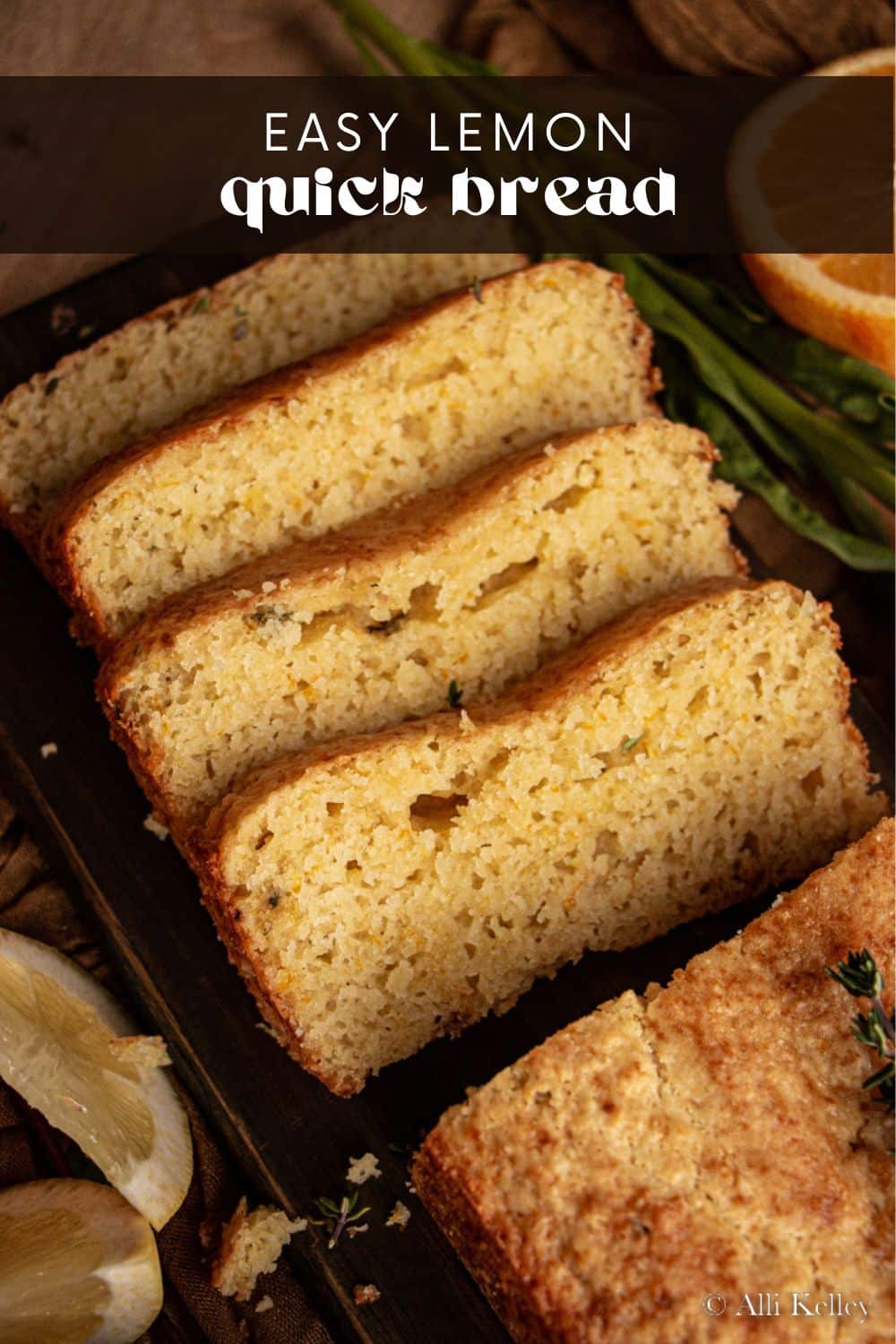 Bursting with fresh flavor, my lemon bread recipe will have your taste buds singing! This sweet treat is bursting with citrusy goodness from both lemons and oranges, creating an unbeatable combination. With the addition of thyme, this lemon bread is truly something special - and it can easily be customized to suit your tastes!