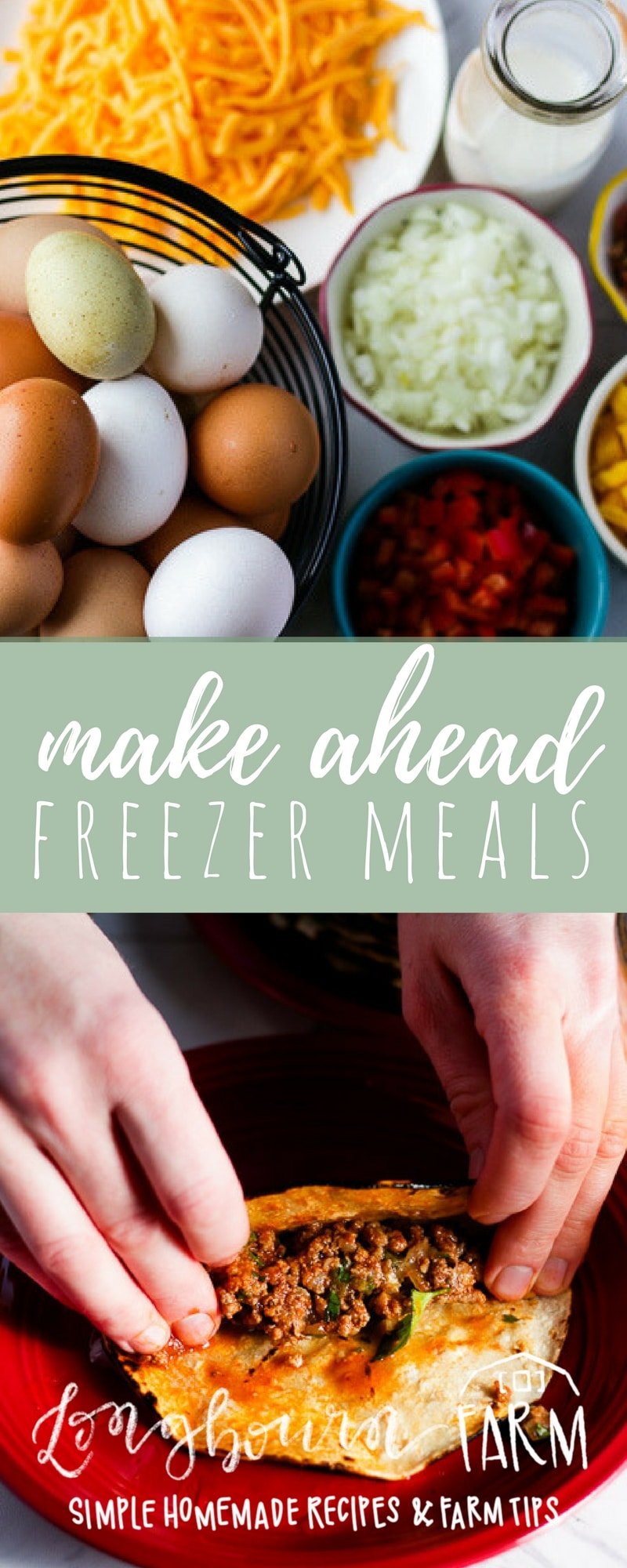 Make ahead freezer meals are a fantastic way to always have a homemade dinner on the table, even on busy days where cooking isn't an option. Get the details on stocking your freezer, great freezer meal ideas, and how to make any meal a freezer meal! #makeaheadmeal #freezermeal #freezermeals #makeahead #easydinner #fastdinner #mealprep #dinnerprep