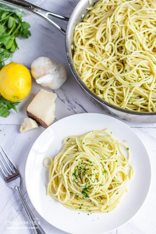 Spaghetti With Lemon Cream Sauce Longbourn Farm