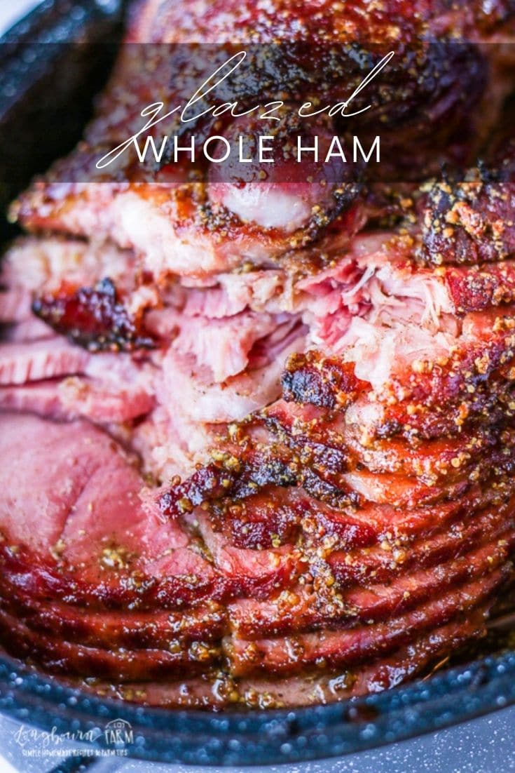 Sage and Brown Sugar Glazed Ham is the perfect holiday meal. Easy to prepare and a breeze to bake, this flavor-packed dish will please every guest at your holiday table. #easter #christmas #holiday #easterdinner #christmasdinner #holidaydinner #ham #glazedham #brownsugarham #brownsugarglaze #brownsugarglazeham