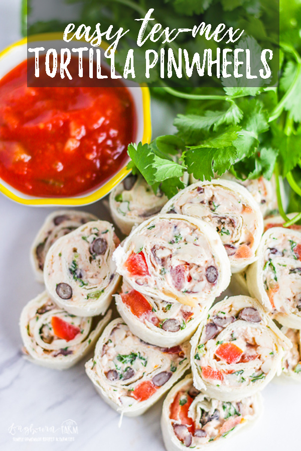 Tex-mex tortilla pinwheels are a perfect lunch, appetizer, or snack! Packed with flavor and so easy to throw together, tex-mex tortilla pinwheels are perfect for any occasion. #texmex #mexicanfood #appetizer #tortilla #tortillarollup #tortillapinwheel #texmexpinwheel
