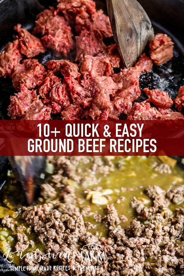 I love easy dinner ideas with ground beef! Check out this list of affordable and quick meals that are perfect for weeknight dinners, or company. Get all the information you need on cooking with ground beef and easy storage tips and tricks and how I always have it ready in the freezer. #groundbeef #beef #groundbeefrecipes #beefrecipes #quickrecipes #easyrecipes #beefrecipe #beeffordinner