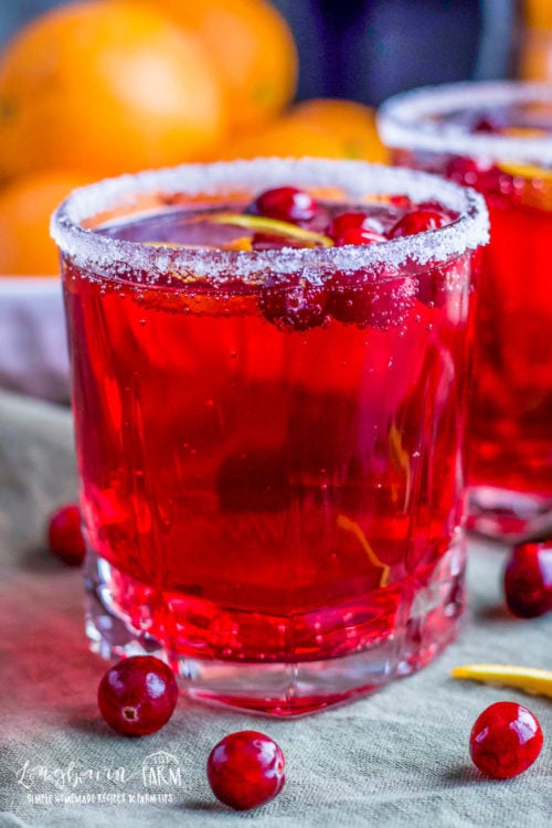 Bring your holiday dinner up a notch with this festive, family-friendly Christmas Punch recipe. Throw it together in minutes for a delicious Christmas drink! #christmaspunch #christmaspunchforkids #christmaspunchnonalcoholic #festivedrinknonalcholic 
