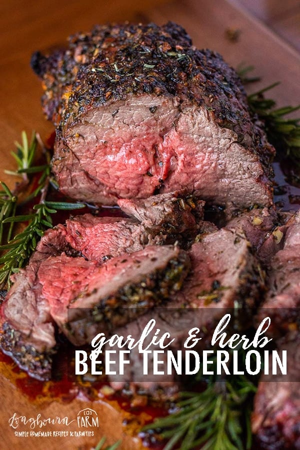 This garlic and herb beef tenderloin recipe is easy to prepare, flavorful, and incredibly tender. Wow your holiday guests with this perfect beef tenderloin! #sponsored @beeffordinner #beeftenderloin #beeftenderloinrecipesoven #beeftenderloinrecipes #beeftenderloinrecipe #beeftenderloinrecipeeasy