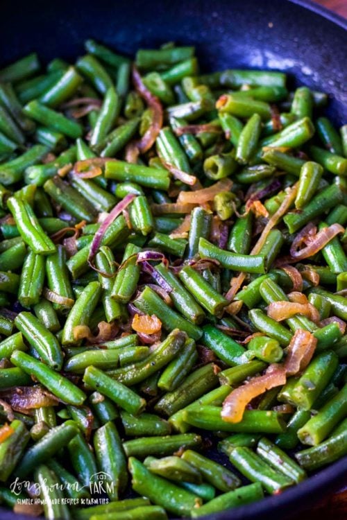 Learning how to cook frozen green beans makes having a veggie side dish for dinner easy! Simple and flavorful and done in minutes. #frozengreenbeans #frozengreenbeanrecipes #howtocookfrozengreenbeans #frozengreenbeanrecipe #frozengreenbeansauteed