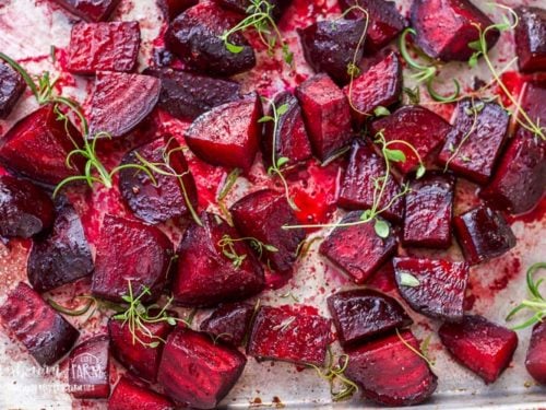 Oven Roasted Beets With Balsamic Glaze Longbourn Farm