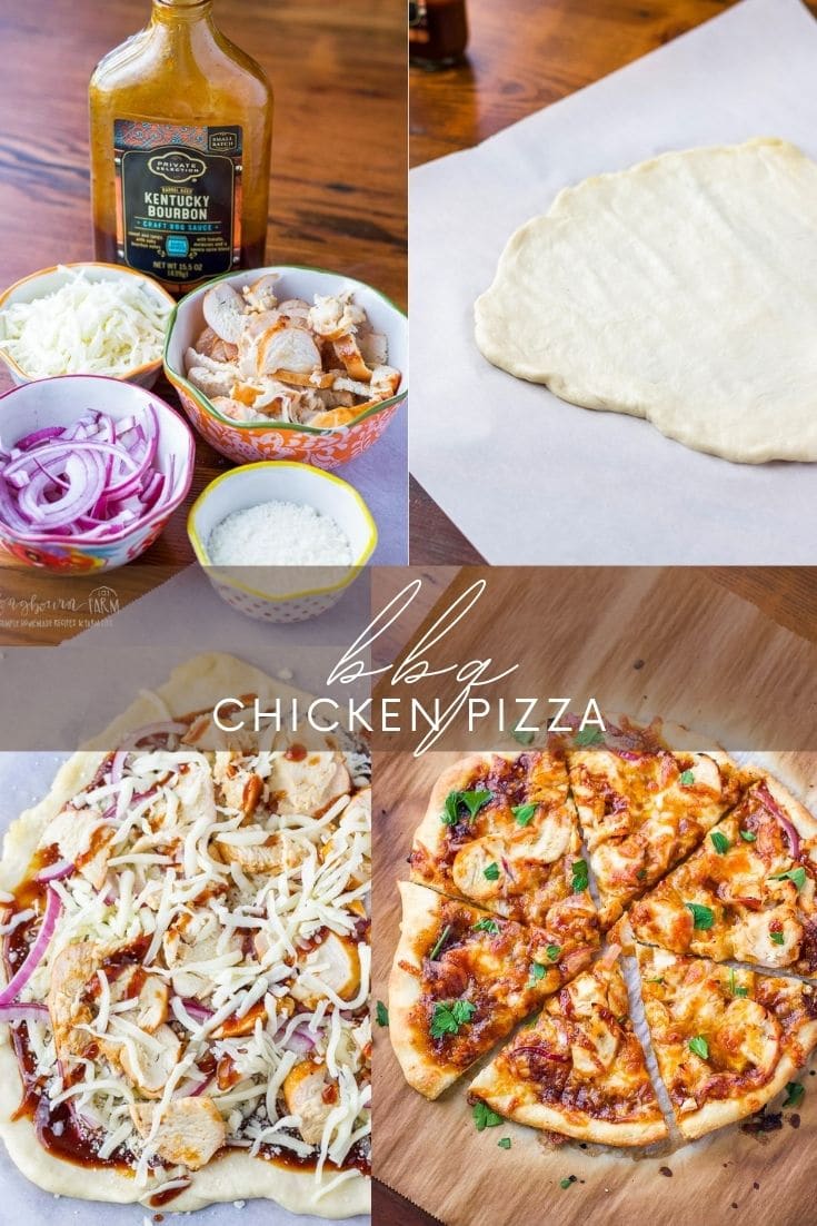 This BBQ chicken pizza recipe features delicious BBQ sauce, layers of melted cheese, chicken, and red onions for a scrumptious bite. Serve it up any night of the week for a quick dinner fix.