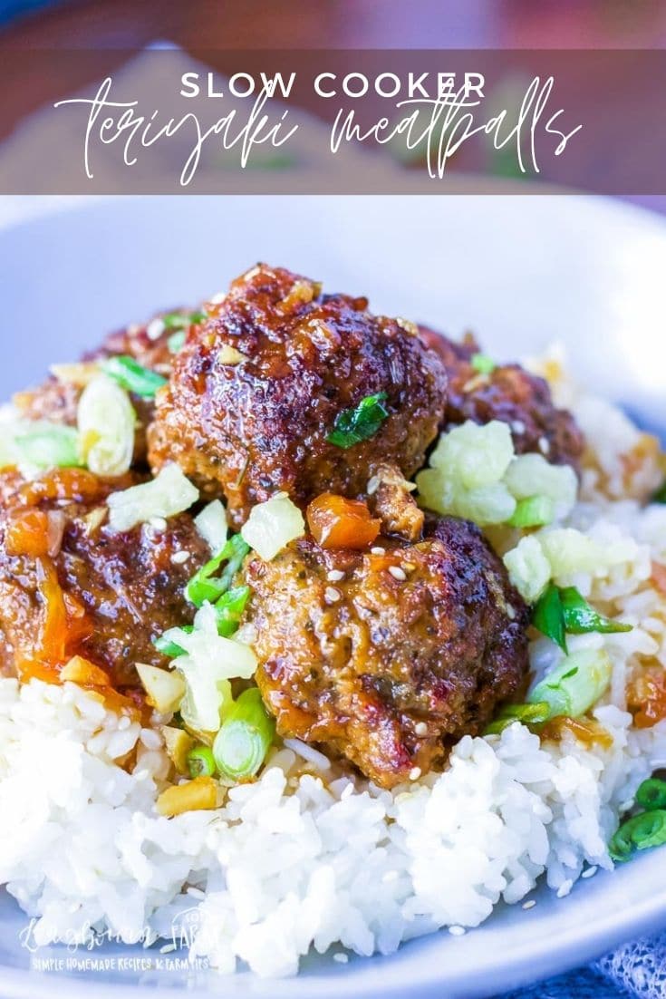 Teriyaki meatballs are a flavor-packed crockpot recipe that is a recipe even picky eaters love. Throw it together in minutes.