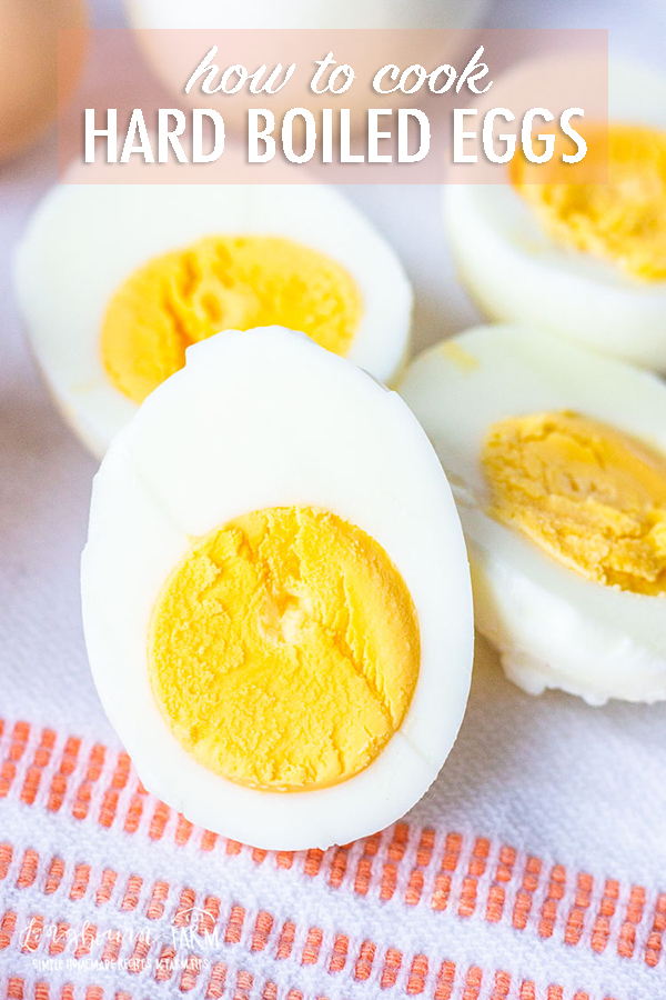 Learn how to cook hard boiled eggs perfectly every single time! This method is fool-proof. Get tips and tricks for easy peeling too! #hardboiledeggs #eggrecipe #boiledeggs #hardboiledeggspeeleasy #peeleasyeggs #perfecthardboiledeggs