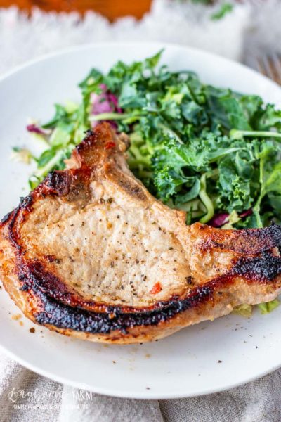 Pork Chop Marinade Recipe • Longbourn Farm