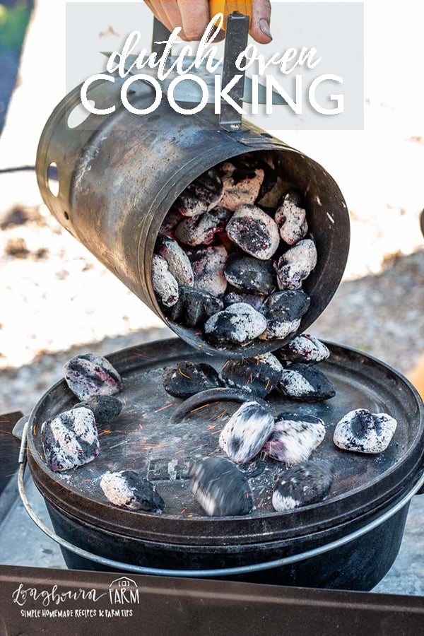 Everything you need to know about dutch oven cooking! Cast iron vs. enameled, how to season it, recipes, and so much more! #dutchoven #dutchovencooking #dutchovenhowto #dutchovenfood #dutchovenrecipes #castiron #castironcooking #cookingoutside #outdoorcooking #campcooking #outdoormeal