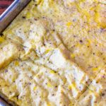 Sheet pan eggs are a great quick breakfast and a great way to meal prep scrambled eggs for a busy week ahead! Flavorful and easy and baked in the oven! #scrambledeggs #eggs #eggsforbreakfast #sheetpaneggs #breakfastrecipes #breakfastrecipe #mealprep #breakfastprep #breakfastmealprep #breakfasttime #breakfastpreparation #egg