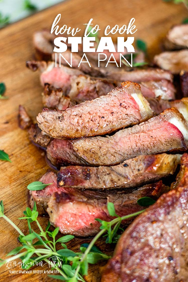 Learning how to cook steak in a pan is like an art form that you can master with enough practice. Perfectly pan-seared steak is delicious! #howtocooksteak #howtocooksteakstovetop #howtocooksteakinapan #howtocooksteakrecipe #howtocooksteakeasy #howtocooksteakcastiron #howtocooksteaknewyork