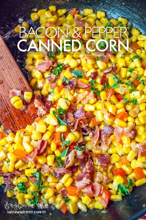 Take canned corn to a new level with this easy and flavorful canned corn recipe! This recipe makes getting your veggies in tasty! #cannedcornrecipe #cannedcornwithpeppers #cannedcorn #veggierecipe #corn #cornrecipe #easycornrecipe #easycannedcornrecipe #flavorfulcannedcorn #bestcannedcorn