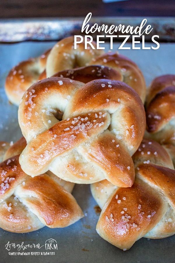 Homemade pretzels are easy to make, soft, buttery, and delicious! With no boil step, these won't take you all day to make! #pretzels #pretzelrecipe #homemadepretzels #homemadepretzel #pretzelrecipeeasy #pretzelrecipesoft #pretzelhomemade