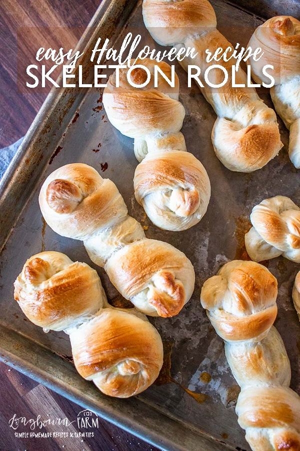 Skeleton rolls are a super easy Halloween recipe that isn't a treat! Serve it with soup, pasta, as an appetizer or anything in between! #halloweenrecipe #easyhalloweenrecipe #halloweenrecipeideas #halloweenrecipeparies #halloweenrecipekids #halloweenrecipefood #halloweenrecipepotluck #halloweenrecipehealthy #halloweenrecipesavory #halloweenrecipesnacks #halloweenrecipefun