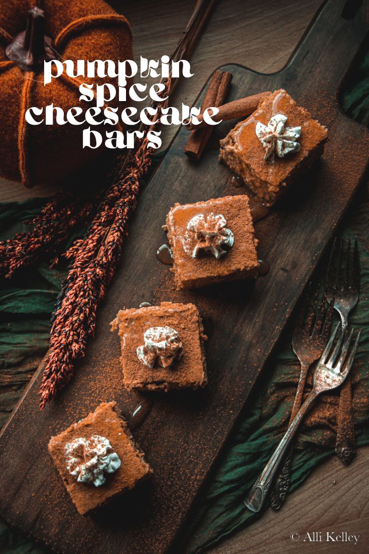 Pumpkin spice cheesecake is a twist on a classic and easy-to-make. Perfect for a crowd with amazing flavor and texture.#pumpkincheesecake #pumpkin #cheesecake #pumpkincheesecakerecipe #easypumpkincheesecake #bestpumpkincheesecake #pumpkincheesecakebars #pumpkinbars #cheesecakebars