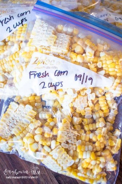 How to Freeze Corn on the Cob