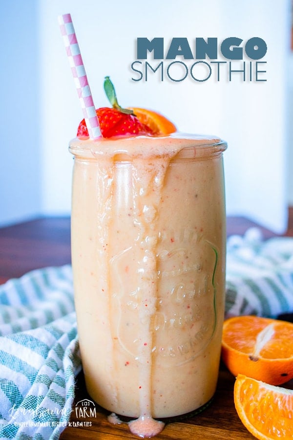Making a mango smoothie is so easy! Perfect quick and nutritious breakfast when you prep them ahead of time for the freezer. #mango #mangosmoothie #mangosmoothies #smoothierecipe #mealprep #mealprepsmoothies #makingsmoothies #howtomakesmoothies