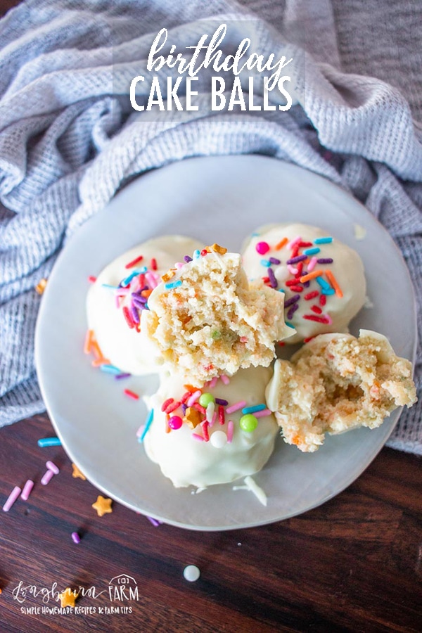 This easy cake balls recipe is delicious for any occasion and the perfect balance of cake + frosting in every bite! Great to make with kids.