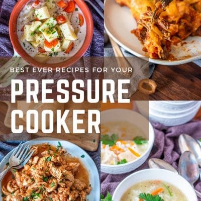 Pressure cooker recipes are easy, quick, and delicious! They cut down on cook time and avoid heating the oven. Family favorites in just minutes.