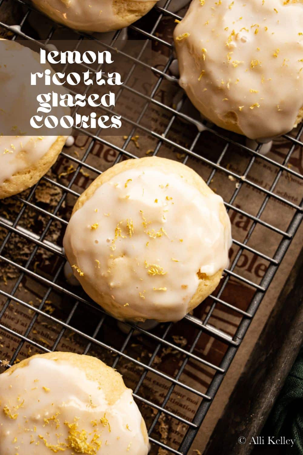 Soft on the inside and slightly crunchy on the outside, these lemon ricotta cookies truly are a treat. They combine creamy, rich ricotta cheese with bright and zesty lemons for an unforgettable flavor! It's just as well my recipe for glazed lemon cookies makes so many - you won't be able to have just one!