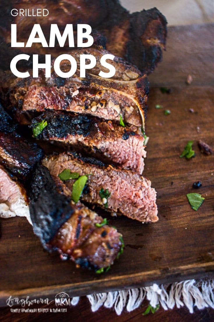 Grilled lamb chops are a delicious change of pace this summer. Enjoy this easy grilled lamb chops recipe with your favorite summer side dishes.