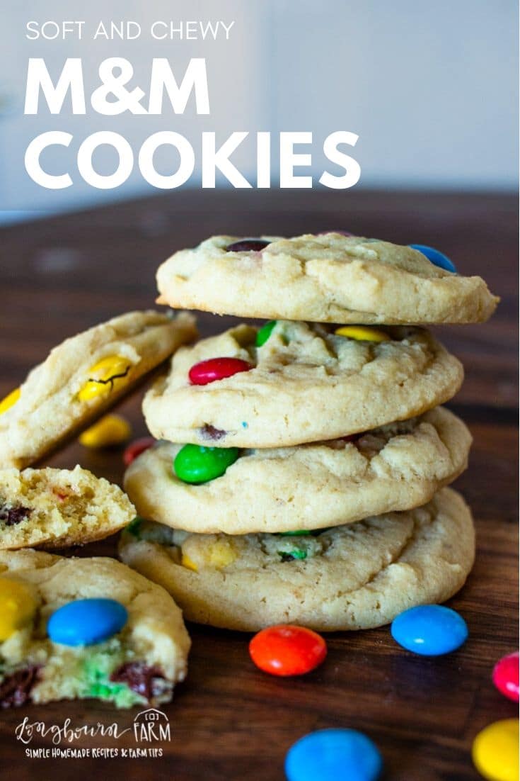 Delicious M&M cookies aren’t far away with this M&M cookie recipe! This tasty recipe is fairly simple and easy to throw together and with delicious M&M’s in every bite, you already know it’s going to be good!