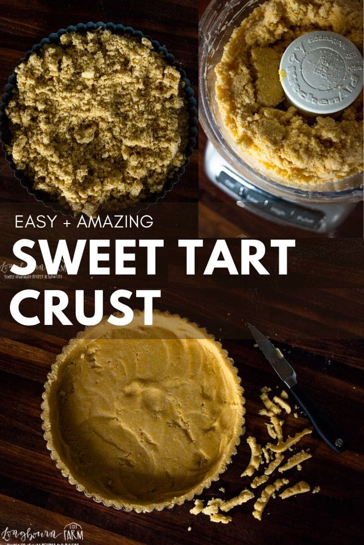 Making a sweet tart crust is so easy! Take your desserts to the next level with this easy homemade version of a classic recipe.