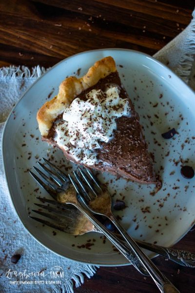 Old Fashioned Homemade Chocolate Pie Recipe