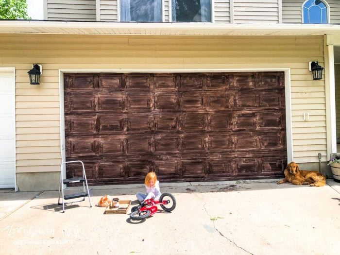 How To Gel Stain Garage Doors, Gel Stained Garage Doors