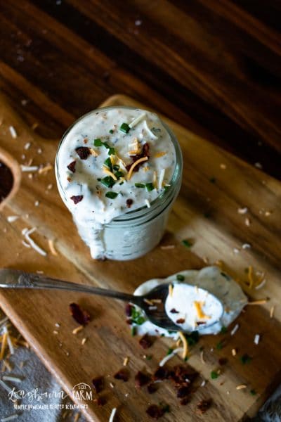 Loaded Ranch Dressing