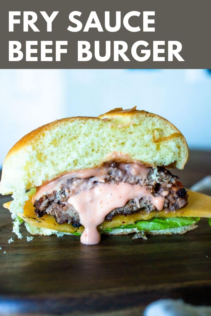 (sponsored) Fry sauce Beef Burgers are a delicious way to ramp up a traditional hamburger! Overflowing flavor and perfectly juicy, they are sure to be a hit at your next BBQ. @beefitswhatsfordinner #BeefItsWhatsForDinner #NicelyDone #beeffarmersandranchers #unitedwesteak