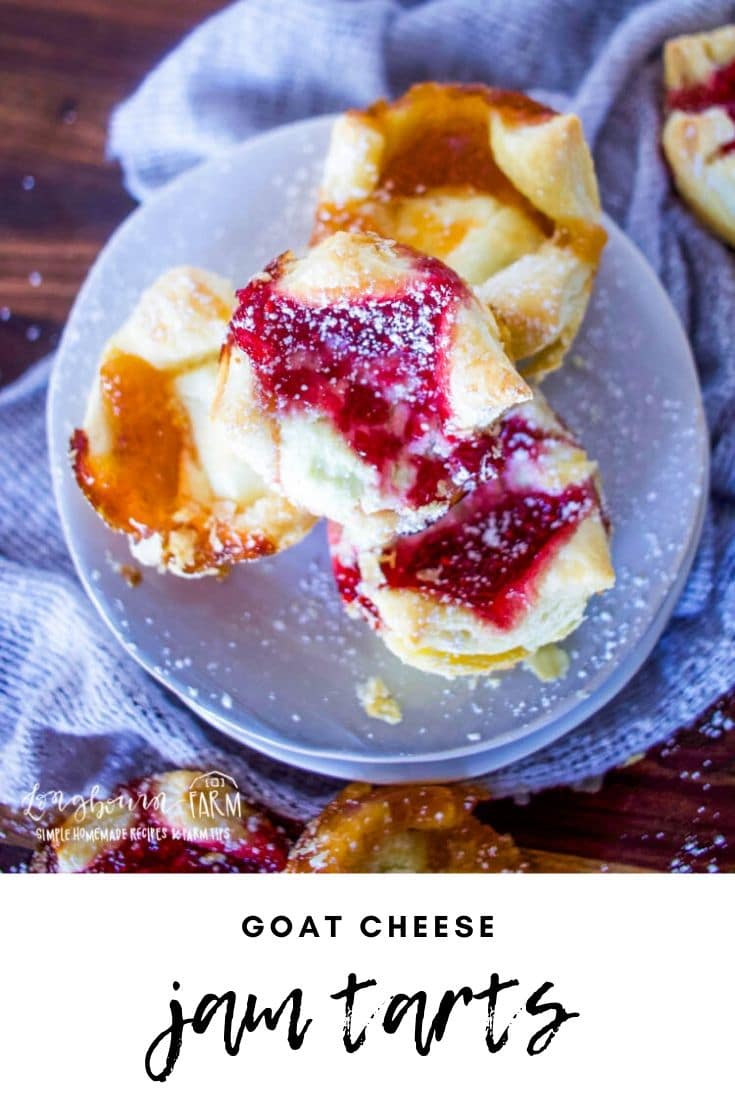 Goat cheese and jam tarts are super easy to prepare and a delicious appetizer for any occasion. Whip them up in just a few minutes!