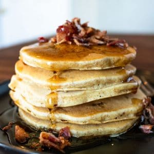Maple Bacon Pancakes • Longbourn Farm