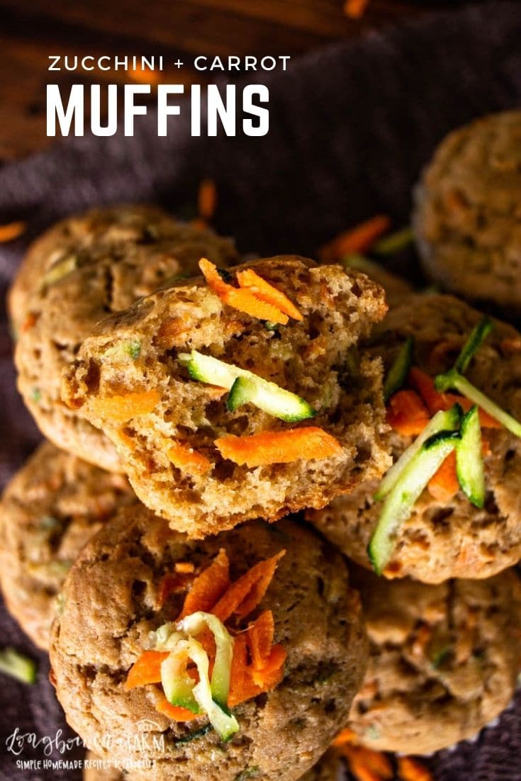 Zucchini carrot muffins are delicious, flavorful with just a little spice, and perfectly moist. Great for breakfast or anytime!