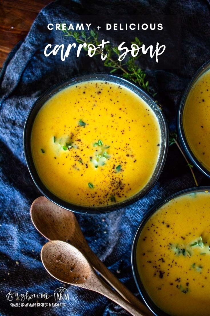 Instant Pot Carrot Soup is a delicious and creamy dinner that is easy to make and packed with flavor and veggies!