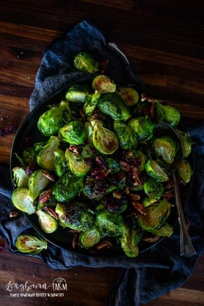 Oven Roasted Brussel Sprouts